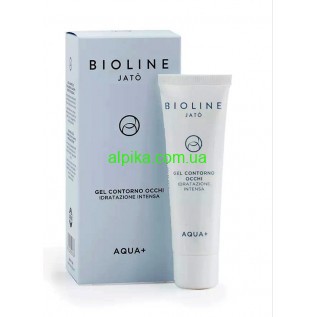 Зволожуючий гель для контуру очей Aqua+ Eye Contour Gel Intense Moisturizer 30 мл BIOLINE JATO